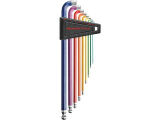 PB SWISS TOOLS スイスツールズ マルチアングルレインボーレンチセット(風呂敷き包み) 2222LH-10RBCN