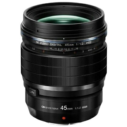 【納期約2週間かかります】 OM SYSTEM オーエムシステム M.ZUIKO DIGITAL ED 45mm F1.2 PRO ボケを極める45mmレンズ