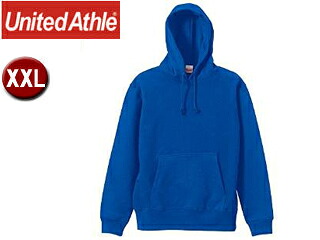 United Athle/ユナイテッドアスレ 10.0オンス スウェットプルオーバーパーカ（パイル） 【XXL】 （ロイヤルブルー）
