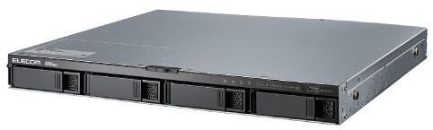 ELECOM エレコム Windows Server IoT 2022 for Storage搭載NAS Atom/スタンダード/1U/32TB NSB-74R32TS22 単品購入のみ可（同一商品であれば複数購入可） クレジットカード決済 代金引換決済のみ｜エムスタ