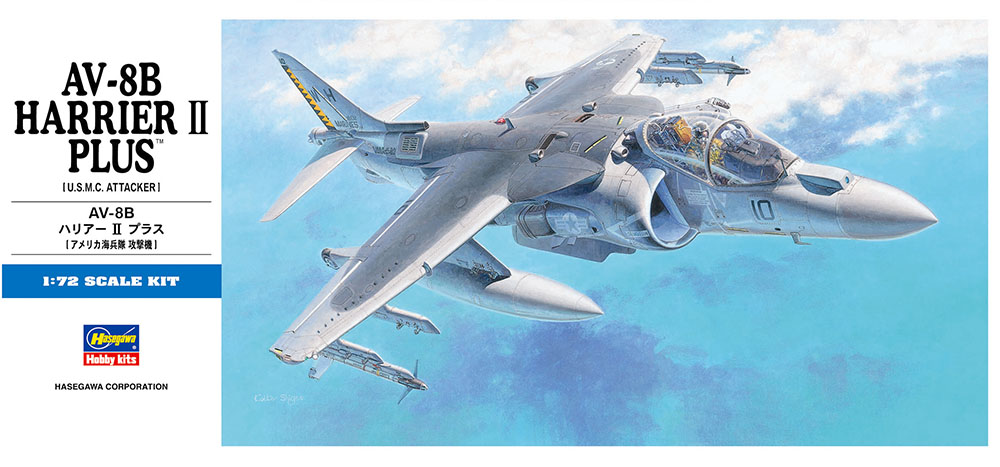 ホビーマスター 1/72 AV-8B ハリアーIIプラス VMA-542 完成品 Hobby Master Mcdonnell Douglas AV-8B Harrier II Aircraft