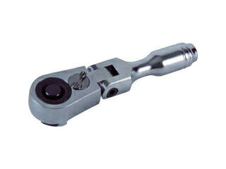 TRUSCO トラスコ中山 首振り伸縮ラチェットハンドル 12.7mm TEFRH4