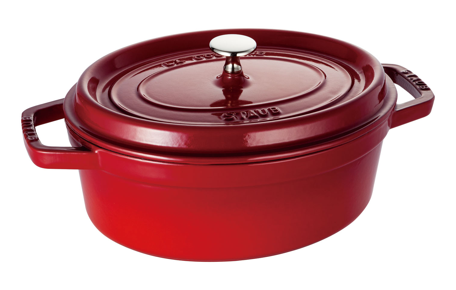 staub ストウブ ピコ・ココット　楕円　３１cm　チェリー　40509-866 プロユース（業務用）として販売されている国内正規販売ルートの商品です。 家庭用に付属されている生涯保証書（シリアルナンバー）は付属されておりません。予めご了承ください。