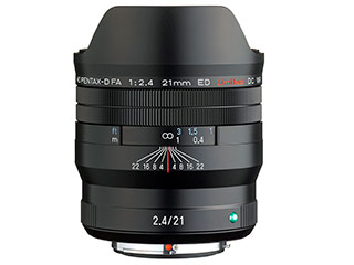PENTAX ペンタックス HD PENTAX-D FA 21mmF2.4ED Limited DC WR ブラック　超広角スナップレンズ 35mm Full Frame APS-C 単焦点レンズ