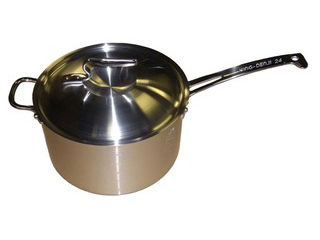 NAKAO 中尾アルミ製作所 ニューキングデンジ　深型片手鍋（目盛付）２４cm 12,106円