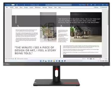Lenovo レノボ 盛りだくさん固定ディスク相応う 27型液晶見せびらかす ThinkVision S27i-30 (HDMI、VGA/IPS) 63DFKAR4JP