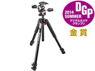 ※メーカー在庫僅少の為、納期にお時間がかかる場合があります。 Manfrotto マンフロット MK055XPRO3-3W　055プロアルミニウム三脚3段+RC2付き3ウェイ雲台キット MK055XPRO33W