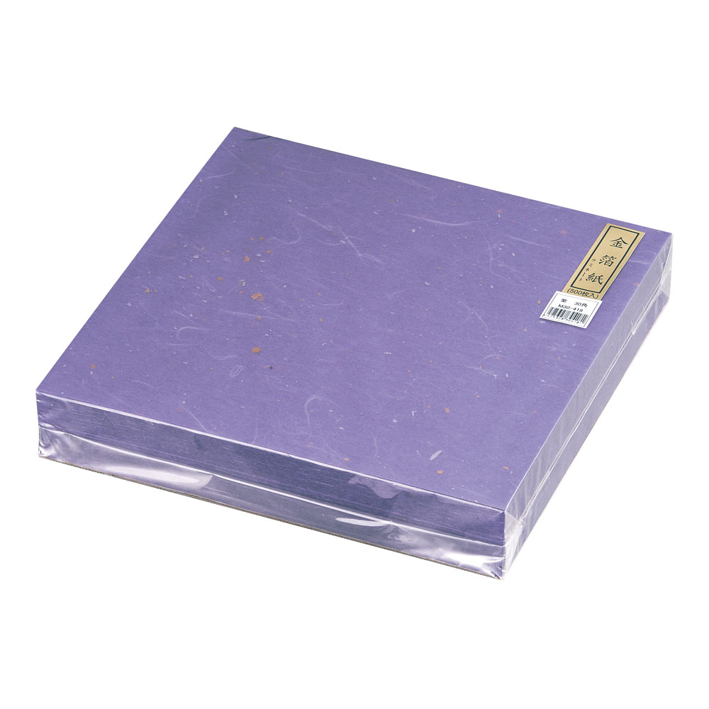 MIN マイン 金箔紙ラミネート紫５００枚入／Ｍ３０－４１８ 8,530円