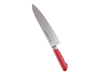 HASEGAWA 長谷川化学工業 抗菌カラー庖丁 牛刀 ２７cm／ＭＧＫ－２７０ レッド