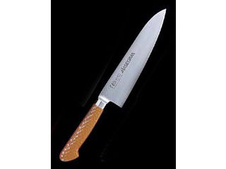 HASEGAWA 長谷川化学工業 抗菌カラー庖丁 牛刀 ２４cm／ＭＧＫ－２４０ ブラウン