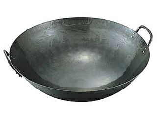 KANDA カンダ 鉄打出両手中華鍋 57cm