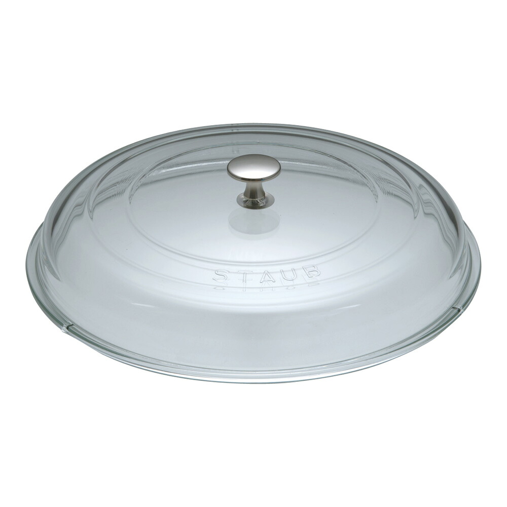 staub ストウブ ドームガラス蓋 ３０cm　４０５０１－０３０ プロユース（業務用）として販売されている国内正規販売ルートの商品です。 家庭用に付属されている生涯保証書（シリアルナンバー）は付属されておりません。予めご了承ください。