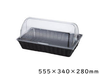 Todai トーダイ トーダイ PPベーカリーバスケット 長角1／1 カバー付 BB-424-BK