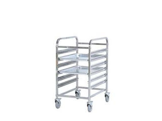 【沖縄県及び離島には配送できません】 Total Kitchen Goods 【代引不可】ＴＫＧ　ステン　シートパントローリー／Ｎ１０５１１（６段）｜エムスタ