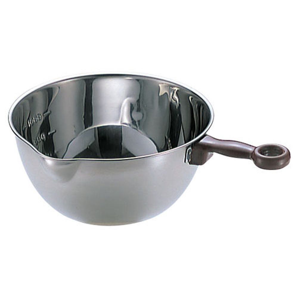 楽天市場】18-8 手付片口ボール 目盛付 大 （ABC18001） : スタイル