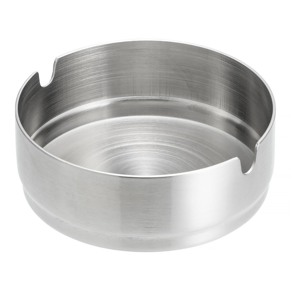 楽天市場】ステンレス灰皿97Φ Stainless steel ashtray echo0899