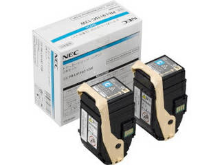NEC Color MultiWriter 9110C用トナーカートリッジ シアン 2本セット PR-L9110C-13W