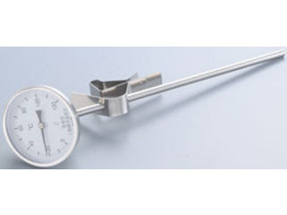 KATARIKI 片力商事 斜面式スライドホルダー付 寸胴用温度計 簡易防滴型 PYS-350|エムスタ