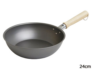 UMIC ウルシヤマ金属工業 鉄匠 いため鍋 24cm