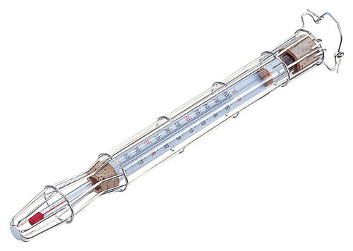 thermohauser テルモハウザー ワイヤーガード付アルコール温度計/44320|エムスタ