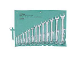 ASAHI TOOLS 旭金属工業 コンビネーションスパナ14本組セットJIS5.5-32mm CPS1410