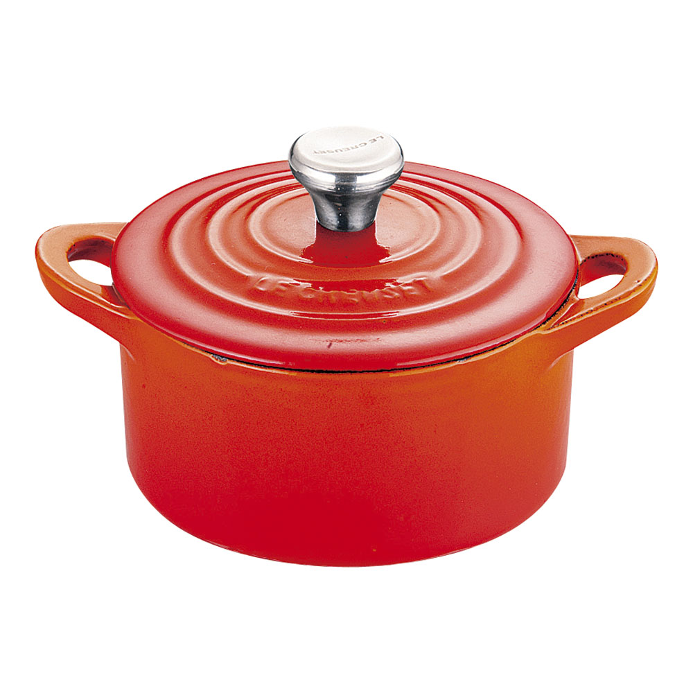 LE CREUSET ル・クルーゼ ミニココット　２１０１ オレンジ 【メーカー在庫限り】