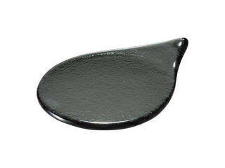 M.STYLE ミヤザキ食器 ポルカ　リーフディッシュ　PO0509 （6ヶ入）ブラック 5100