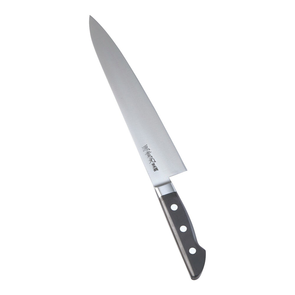 JIKKO 實光 【堺實光】日本鋼　牛刀（片刃）／２４cm５０００６｜エムスタ