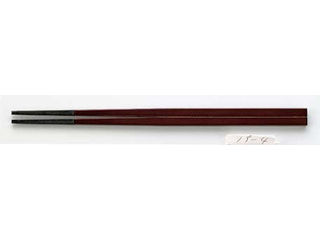 FUKUI 福井クラフト ＰＢＴ越前角箸（１０膳入）チーク／２４cm　９００３０８７１