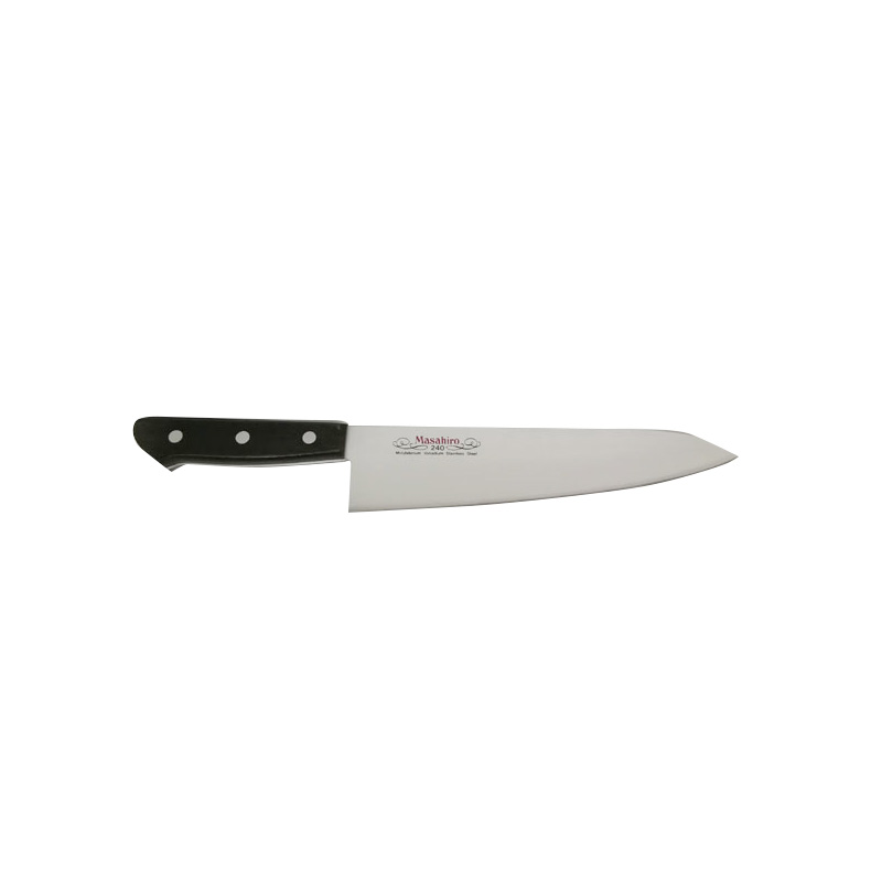 MASAHIRO マサヒロ 正広作 MV黒合板 洋出刃240mm #14021｜エムスタ 12,653円