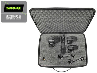 【受発注商品のため納期にお時間がかかる場合があります】 SHURE シュアー PGADRUMKIT4-J ドラム用マイクロホンキット 4本セット 【国内正規品】