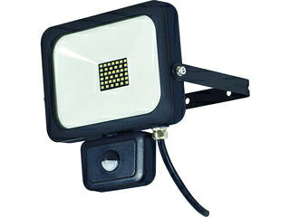 NICHIDO 日動工業 LEDセンサーライト フラットセンサーライト 30W 屋外型 2500Lm SLS-F30W