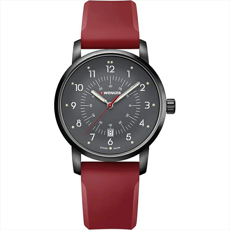 WENGER ウェンガー AVE Red silicone BK #01.1641.117