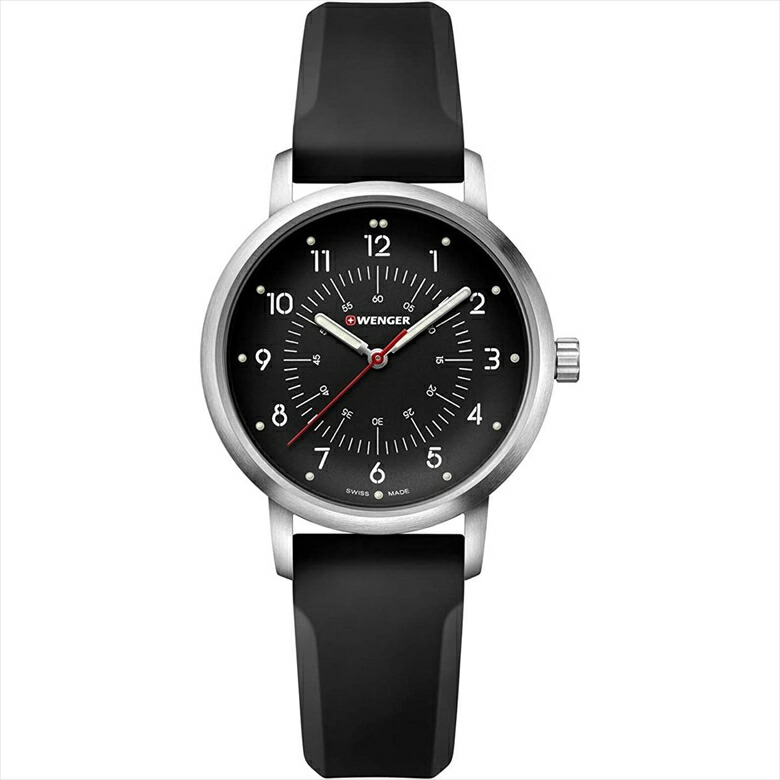 WENGER ウェンガー AVE Black silicone #01.1621.113