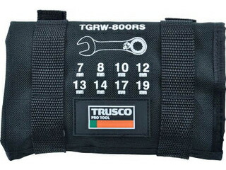 TRUSCO トラスコ中山 うつり変わり式ラチェットコンビネーションレンチセット(遊撃手印字機)8本 TGRW-800RS