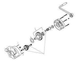 Ridge Tool リッジツール RIDGID/リジッド インプット ドライブ F/915 93807