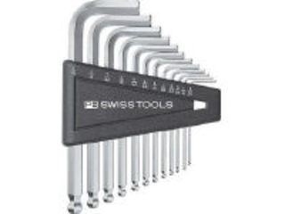PB SWISS TOOLS スイスツールズ ボール付六角棒レンチセット(インチ) 212ZH-12CN