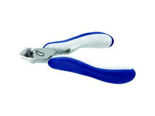 ideal-tek イデアルテック ESD精密ニッパ 長円形 大 フルフラッシュ刃 120mm ES5152-CR-BG-IT
