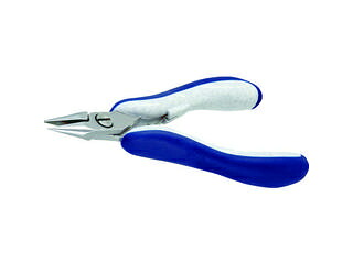 ideal-tek イデアルテック ESD精密プライヤー 半丸 130mm ES6021-CR-BG-IT