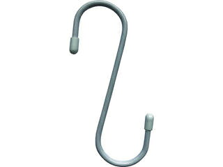 TRUSCO トラスコ中山 まとめ買い スチールSフック 150mm 白 160個 TTSH150BOX|エムスタ