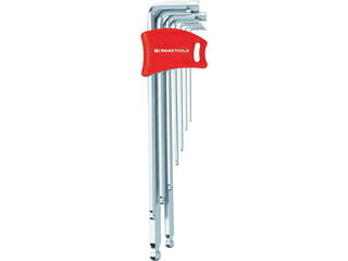 PB SWISS TOOLS/スイスツールズ どんぶり鉢付ロング六角棒鍵仕掛ける(1.5、2、2.5、3、4、5、6、8、10) 212LDH-10