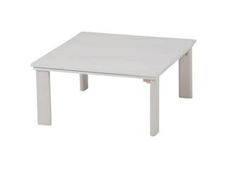 萩原 ハギハラ 天板75×75cm シンプル 一人暮らし カジュアルこたつ 折れ脚 リバーシブル KOT-7350-75 メーカー直送 同梱不可 カード決済のみ対応 沖縄・北海道・離島お届け並びに時間指定不可