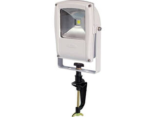 NICHIDO 日動工業 フラットライト10W 昼白色 本体白 バイスタイプ LEN-F10V-W