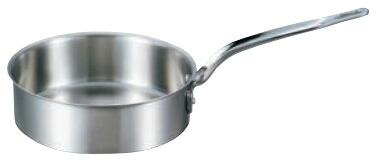 EBM 江部松商事 EBM ビストロ 三層クラッド 浅型片手鍋 24cm 蓋無 9,188円