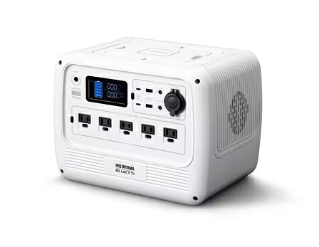 IRIS OHYAMA/アイリスオーヤマ リン酸鉄リチウムイオン蓄電池 携帯型ワット数 電気容量716Wh AC定格最終生産物700W なおなお書き720AA-W