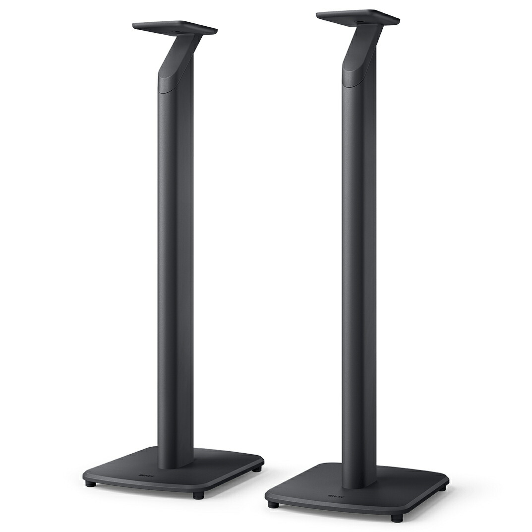 納期6月上旬以後 KEF JAPAN S1 Floor Stand(スレート薄墨色) LSX II 用金棒引き照明ランプ 有りの実 【当店のKEF生産品は国内置き目代わりになる店品です】