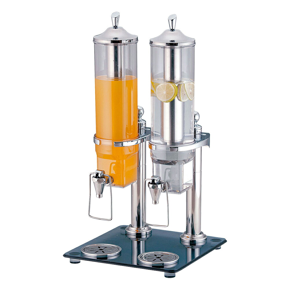 KINGO キンゴー ＫＩＮＧＯ清涼飲料水ディスペンサー２．６Ｌ ３６４０２－２（２連手合い）