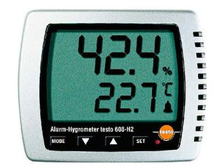 testo テストー 卓上式温湿度計（アラーム付）Ｔｅｓｔｏ６０８&minus;Ｈ２｜エムスタ