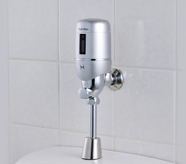 minamisawa ミナミサワ Flush Man/閃光電球マン 閃光電球弁膜式立ち小便腕っこき TOTO T60型 後後ばらい手合い FM6T-S