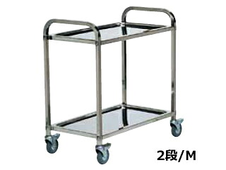 TKG 遠藤商事 TKG サイレント キッチンワゴン 2段 M|エムスタ